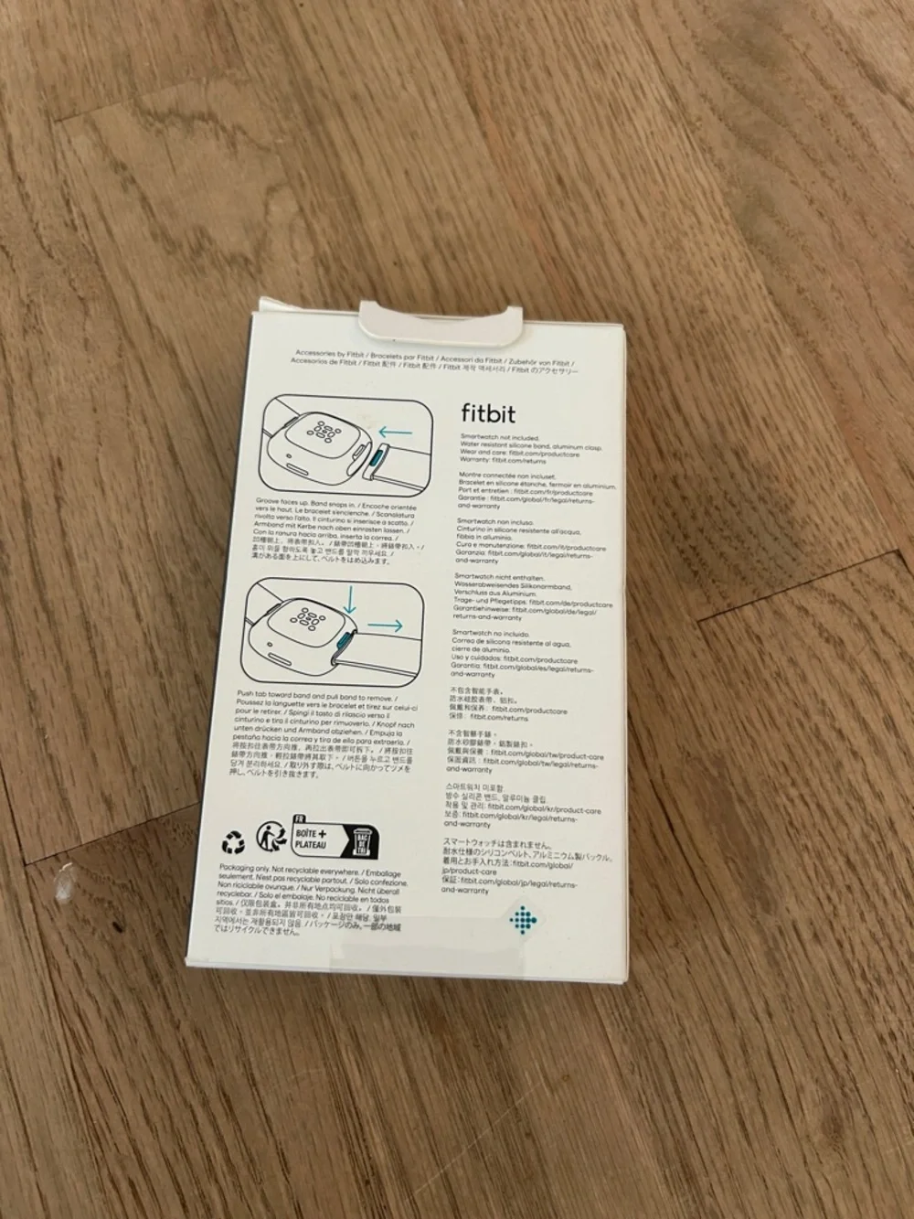 Fitbit 24mm Sport Band - White